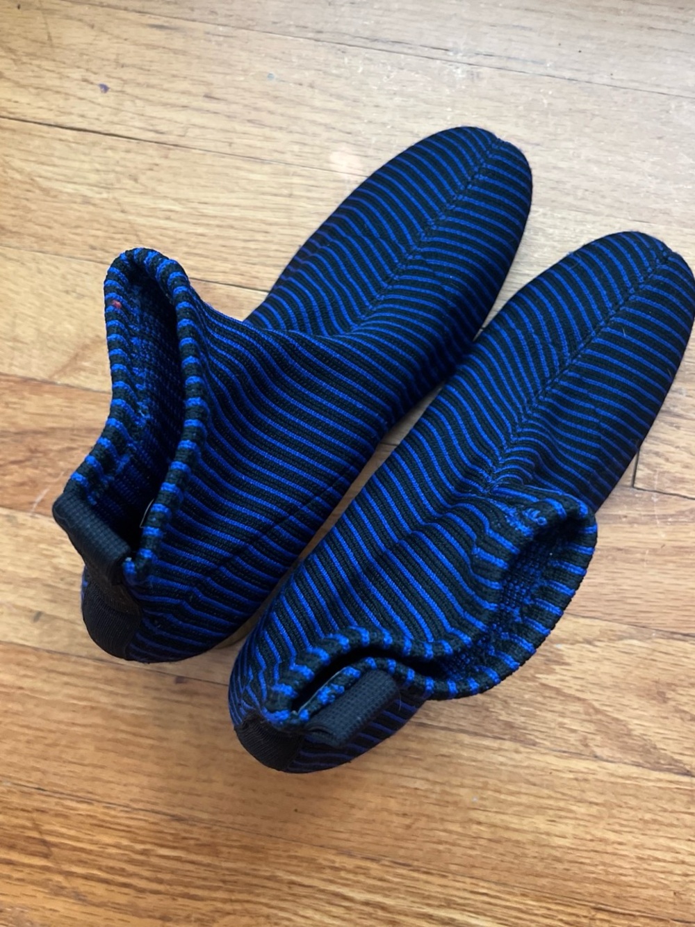 Striped sock boots - Picture 3 of 5